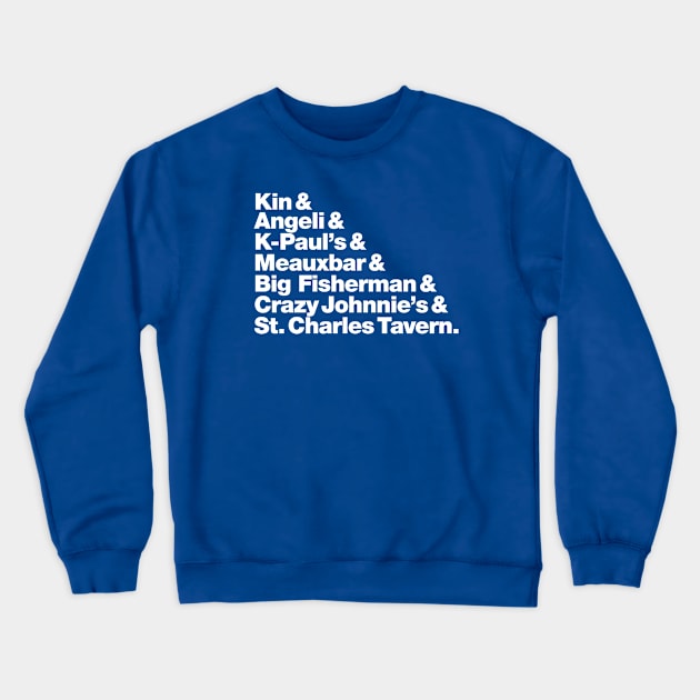 Ain't Dere No More Restaurant Edition - New Orleans Crewneck Sweatshirt by AmuseThings